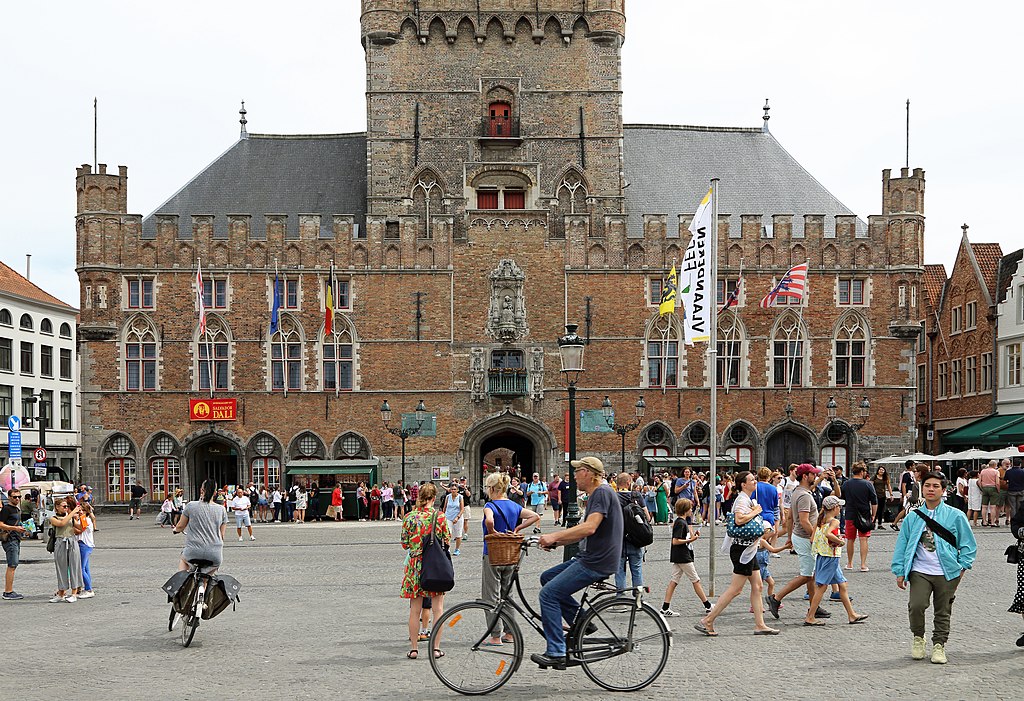 Street scene in Bruges