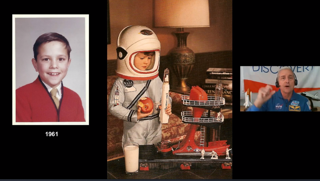 Astronaut Don Thomas