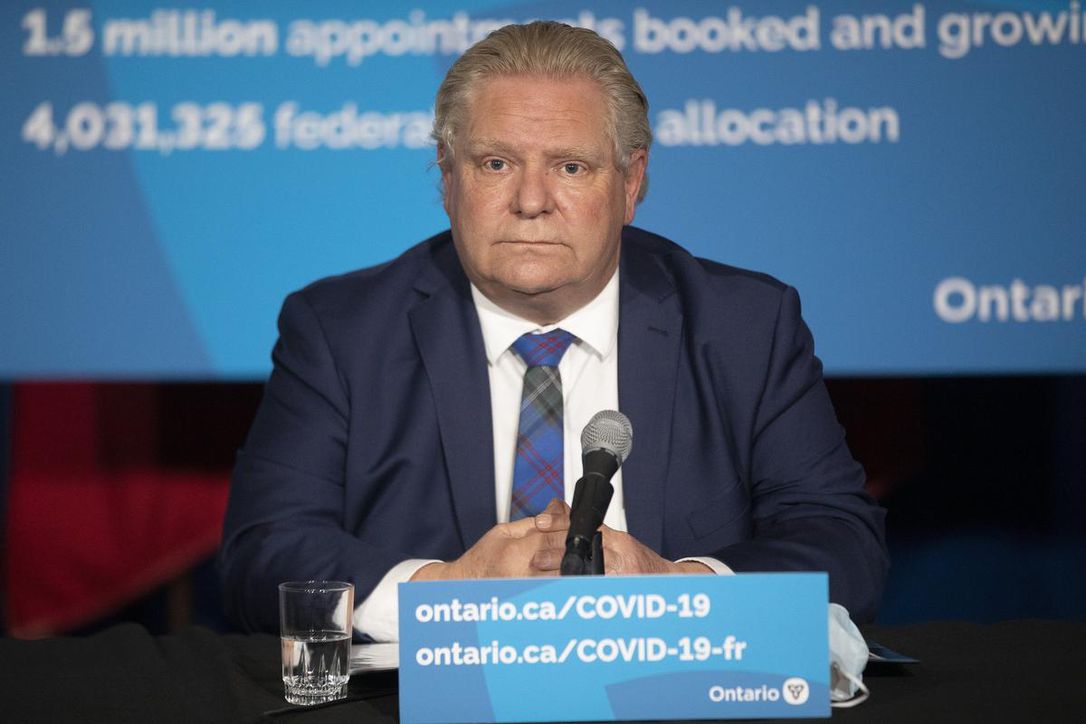 Ontario Premier Doug Ford