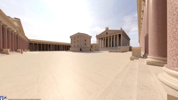 Virtual Roman ruins