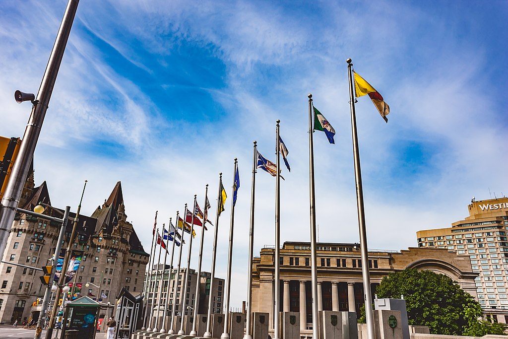 Canadian provincial flags