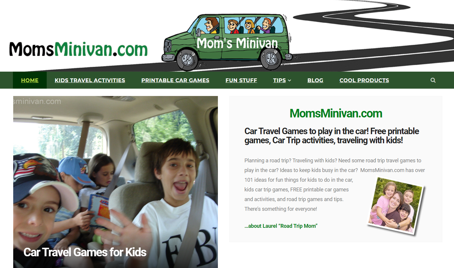 momsminivan.com screen shot