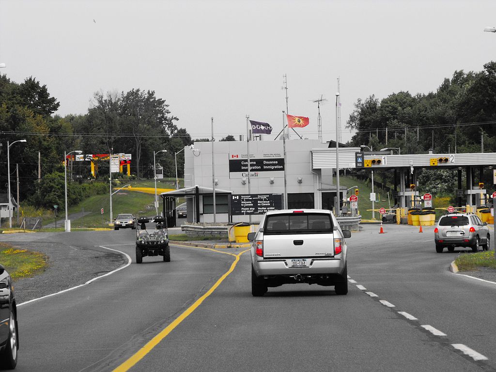 Canada-U.S. border crossing