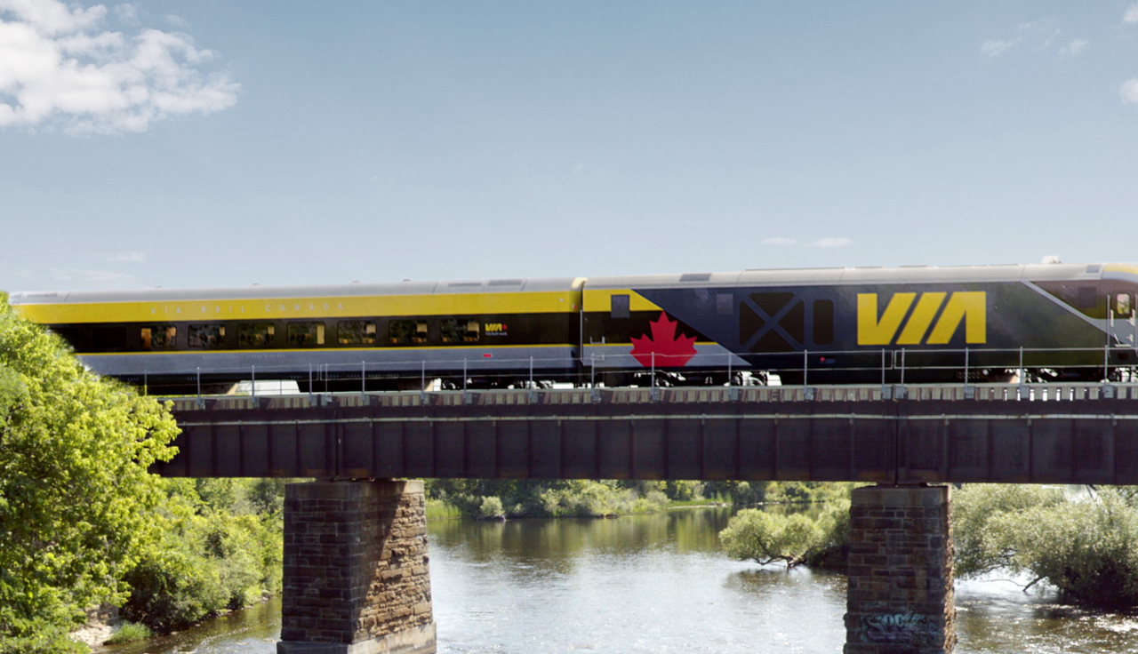 VIA rail canada train