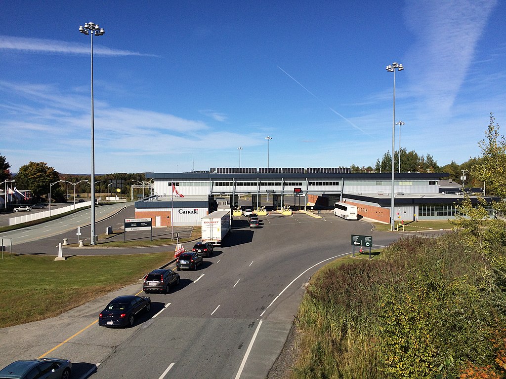 Canada-U.S. border crossing