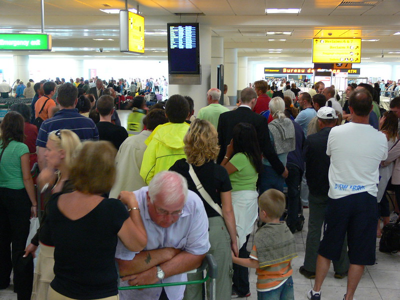 airport chaos